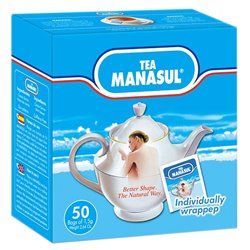 20382 - Manasul Classic Tea - 50 Bags (Pack of 6) - BOX: 6 Pkg