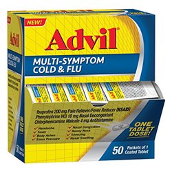 20237 - Advil Multi-Symptom Cold & Flu - 50ct - BOX: 