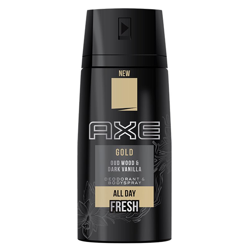 20249 - Axe Body Spray, Gold All Day Fresh- 150ml - BOX: 6 Units