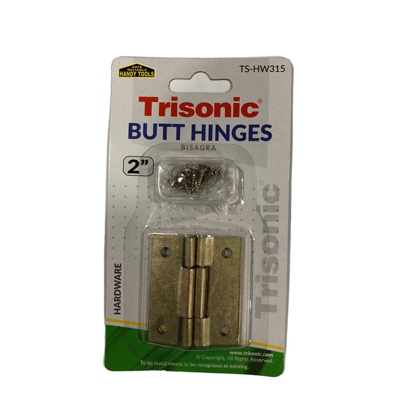 20250 - 2" Butt Hinge ( Bisagra ) (TS-HW315) - BOX: 24 Units