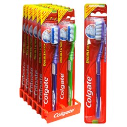 14031 - Colgate Toothbrush, Double Action - (Pack of 12) - BOX: 