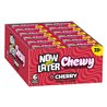 14059 - Now & Later Chewy Cherry 25¢ - 24/6pcs - BOX: 12 Pkg