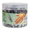 20269 - Bazic Beauty Nail Clippers Jar ( Medium ) - 60ct - BOX: 12 Pkg