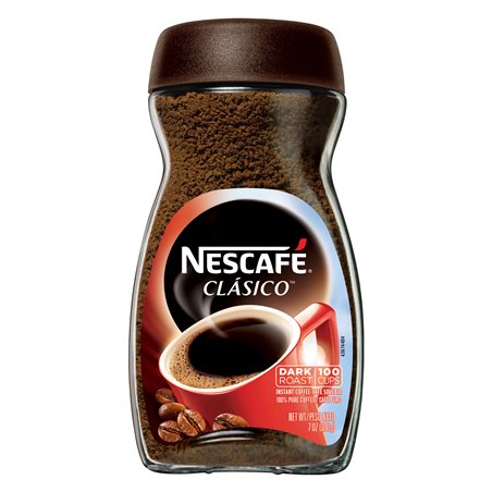 14108 - Nescafé Clásico - 7 oz. (12 Pack) - BOX: 12 Pkgs