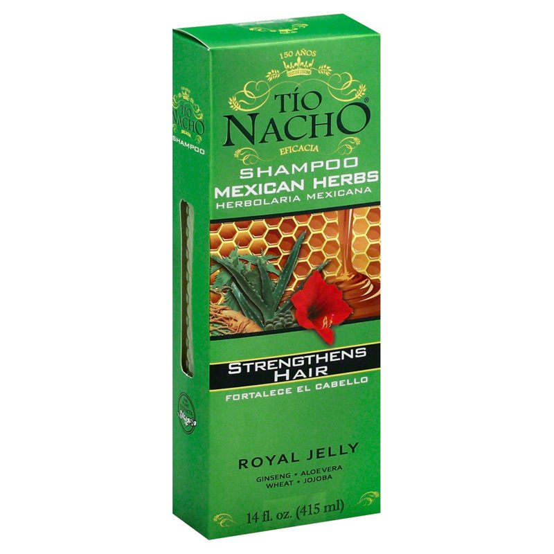 13964 - Tio Nacho Shampoo Mexican Herbs - 14 fl. oz. - BOX: 