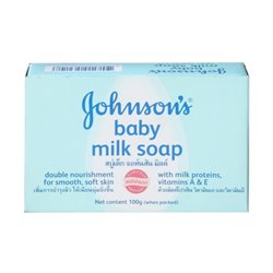 14478 - Johnson's Baby Soap Milk - 3.5 oz. (100g) - BOX: 96 Units