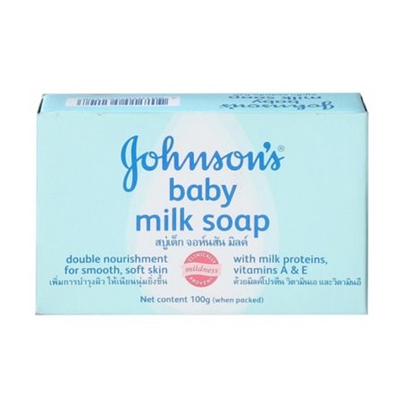 14478 - Johnson's Baby Soap Milk - 3.5 oz. (100g) - BOX: 96 Units