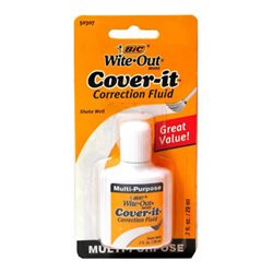 14362 - Bic Wite-Out Cover It - 6ct - BOX: 