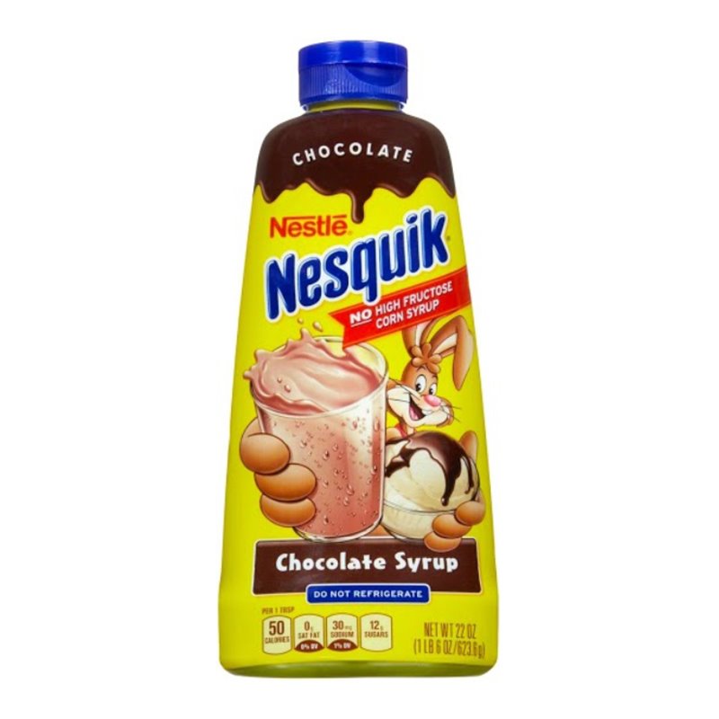 14455 - Nesquik Syrup, Chocolate - 22 oz. - BOX: 12 / 6 Units