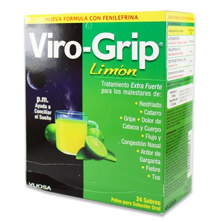 14460 - Viro-Grip Lemon Tea P.M. - 24ct - BOX: 