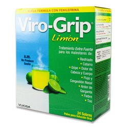 14461 - Viro-Grip Lemon Tea A.M. - 24ct - BOX: 