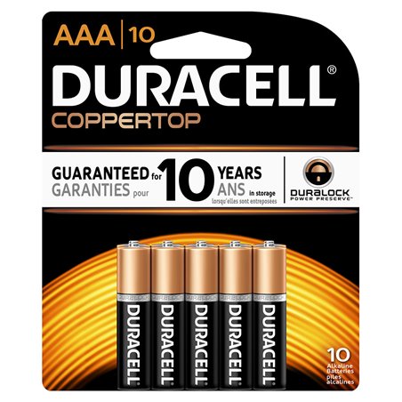 20492 - Duracell Batteries Coppertop, AAA-4 - 18 Pack/4ct - BOX: 3 Boxes