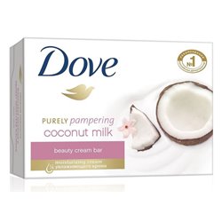20510 - Dove Soap Bar, Coconut Milk - 135g - BOX: 48 Units