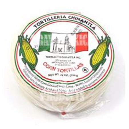 14543 - Tortilleria Chinantla Corn Tortillas - 32 oz. (Case of 30) - BOX: 