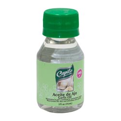 20525 - Garlic Oil ( Aceite de Ajo ) - 2 fl. oz. - BOX: 