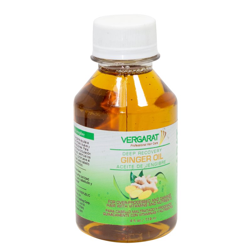 20533 - Ginger Oil ( Aceite D Jengibre ) , 4 fl. oz. - BOX: 24 Units