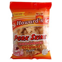 15060 - Howard's Pork Skins Original ( Soft ) - 1.5 oz. - BOX: 24 Units