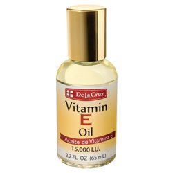 20552 - De La Cruz Vitamin E  Oil - 2.2 fl. oz. - BOX: 12