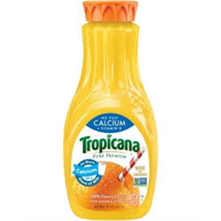 20564 - Tropicana Juice Orange, 59 fl oz - 4 Pack Calcium - BOX: 4 Units
