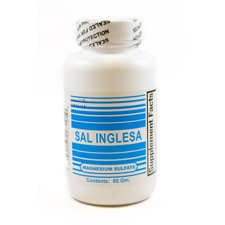 15039 - Sal Inglesa (Magnesium Sulfate) - 80g - BOX: 