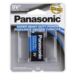 14951 - Panasonic Batteries Super HD 9V - 12ct - BOX: 