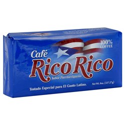 20594 - Cafe Rico Rico Ground, Brick - 8 oz. (Case of 24) - BOX: 