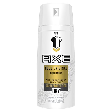 20617 - Axe Body Spray Gold Original - 3.8oz - BOX: 6 Units