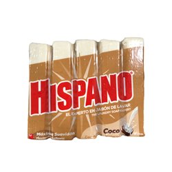 20628 - Hispano Soap, Coco - 5 Pack (Case of 10) - BOX: 10 Pkgs