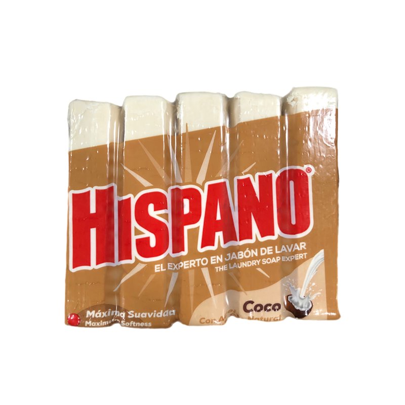 20628 - Hispano Soap, Coco - 5 Pack (Case of 10) - BOX: 10 Pkgs