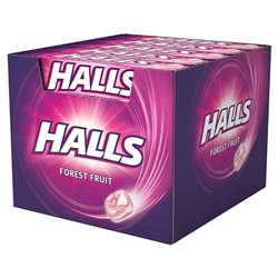 20666 - Halls Forest Fruit ( Repackaged ) - 20ct - BOX: 24 Pkgs