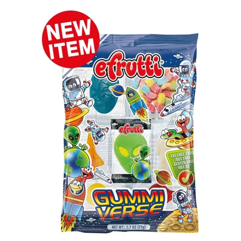 20673 - Efrutti Gummi Verse - 2.7 oz. - BOX: 12 Units