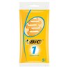 20687 - Bic Razor Yellow 1 Sensitive - 5 Pack - BOX: 40 Pkg