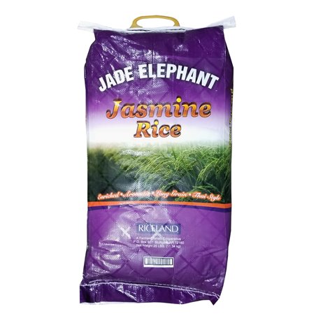 20707 - Riceland Jasmine Rice - 25 lb. - BOX: 1 Unit