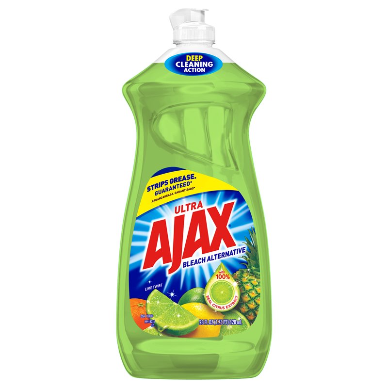 20752 - Ajax Dish Soap, Lime - 28 fl. oz. ( Case of 9 ). 0144676 - BOX: 9 Units