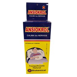 20778 - Ansiokrol Tranquilizante Natural - 20 Pack/4ct - BOX: 