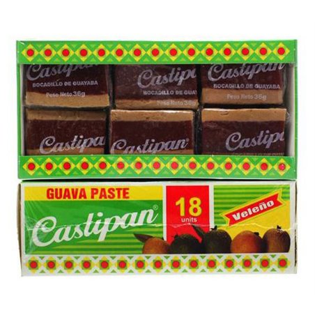 14627 - Castipan Veleño Guava & Milk - 18ct - BOX: 12 Units