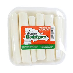 14683 - Dulceria Rodriguez Coconut Sticks - 4 oz. - BOX: 