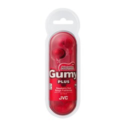 14857 - JVC Gumy Plus Headphones, Red - BOX: 