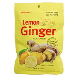 20823 - Lemon Ginger Hard Candies 3.5 oz - BOX: 40