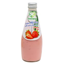 20864 - Fruitural Strawberry Flavor Coconut Milk Drink - 290ml/9.8floz ( Case of 24 ) - BOX: 24 Units