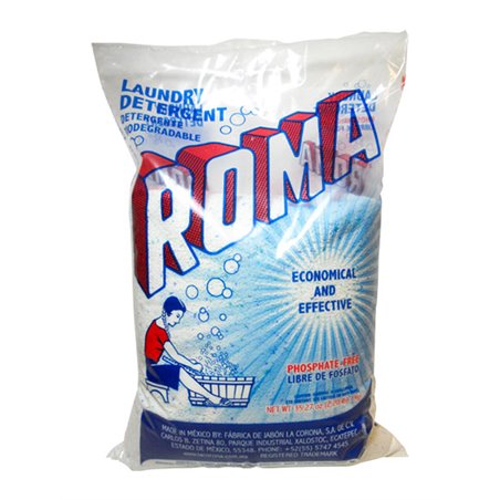 14871 - Roma Laundry Detergent - 18 Bags/ 1 kg. - BOX: 18 Bags