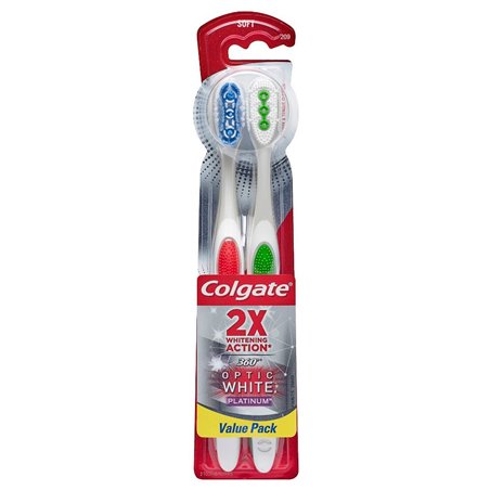 20903 - Colgate Toothbrush Soft 360 Whitening Action - (Pack of 2) - BOX: 6 Pkg