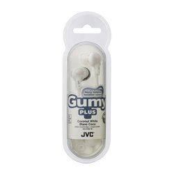 14855 - JVC Gumy Plus Headphones, White - BOX: 
