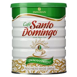 15436 - Café Santo Domingo Descafeinado - 10 oz. (12 Pack) - BOX: 12 Units