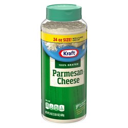 20991 - Kraft Parmesan Cheese Grated Can - 24oz Unit - BOX: 12