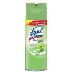 21005 - Lysol Disinfectant Spray, Green Apple Air Scent - (12.5 oz.) (12 Pack) Green (77786) - BOX: 12 Units