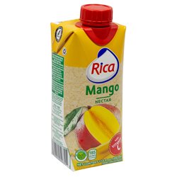 21010 - Rica Juice Mango - 330ml (Pack of 18) - BOX: 18 Units