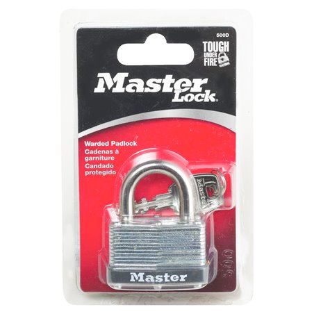 21048 - Master Lock Padlock 44MM Keyed 500D - (Case of 24) - BOX: 24Units