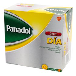 20913 - Panadol Dia Gripe - 52 Tablets ( 26 Pouches / 2 Tablets ) - BOX: 