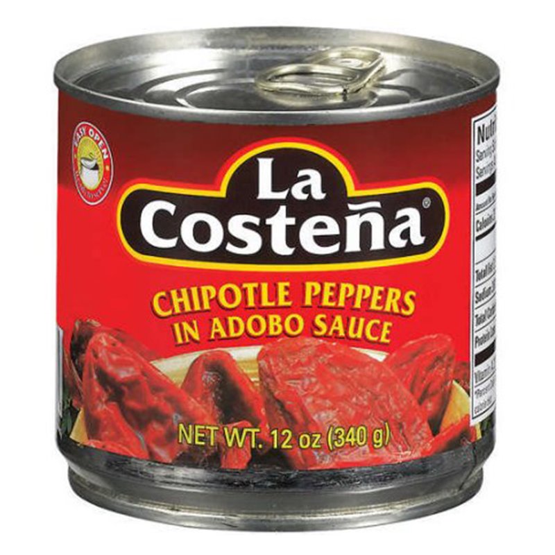 15288 - La Costeña Chipotle Peppers - 12 oz. (Pack of 12) - BOX: 12 Units